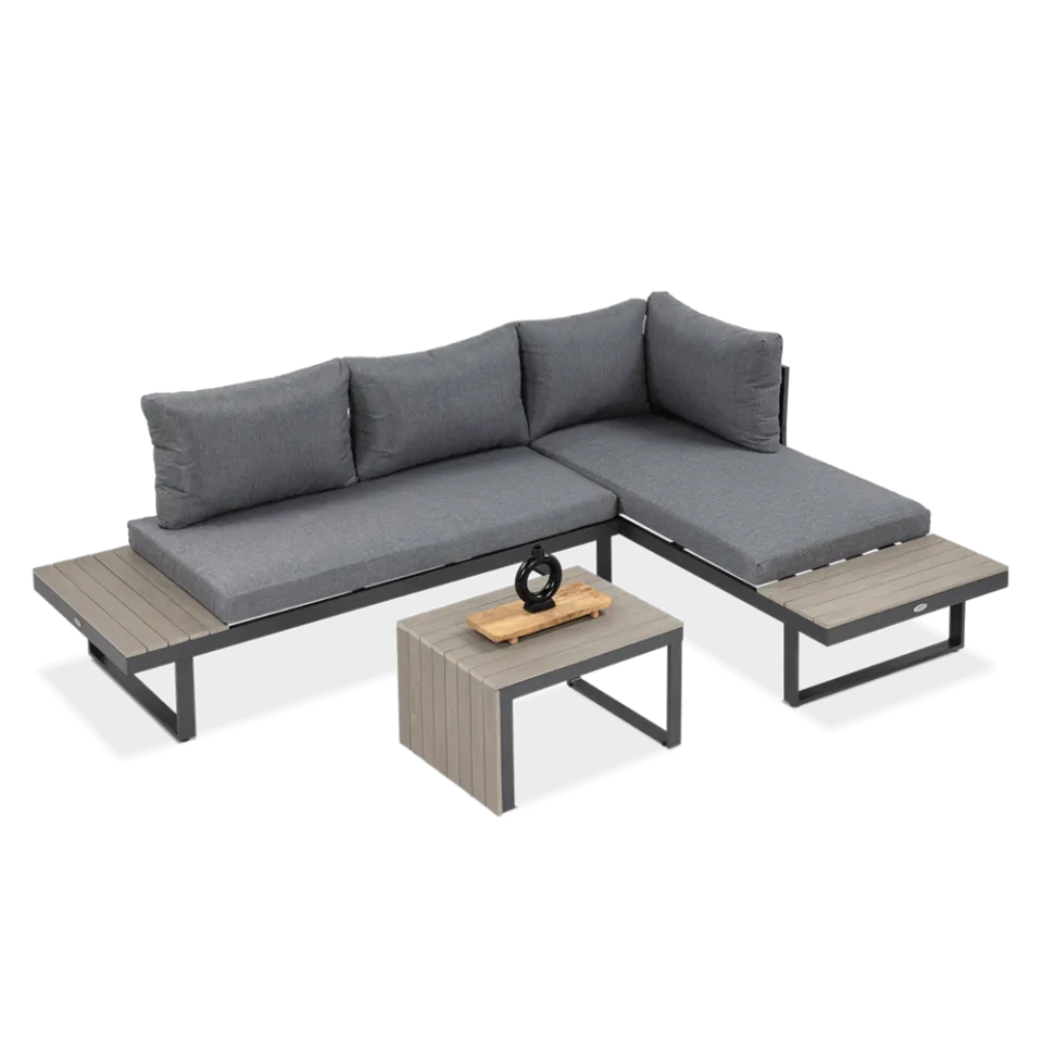 Dārza komplekts Tulis gaiši pelēks - N1 Home