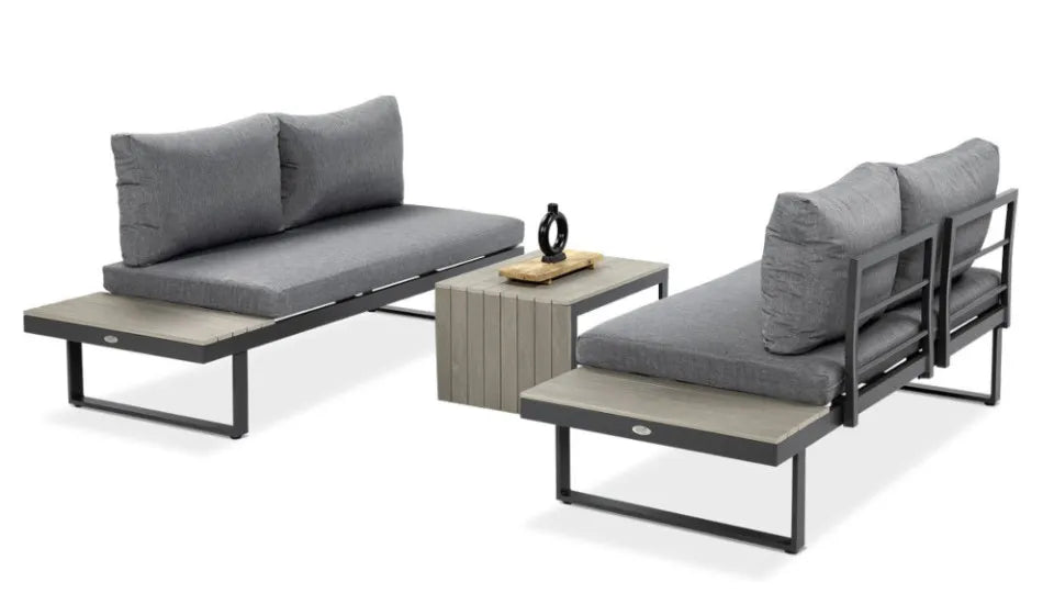 Dārza komplekts Tulis gaiši pelēks - N1 Home