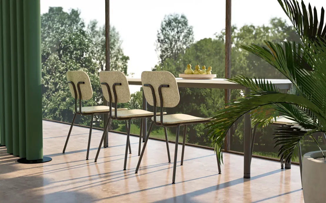 Krēsls Febias 47/53/82 cm saplāksnis - N1 Home