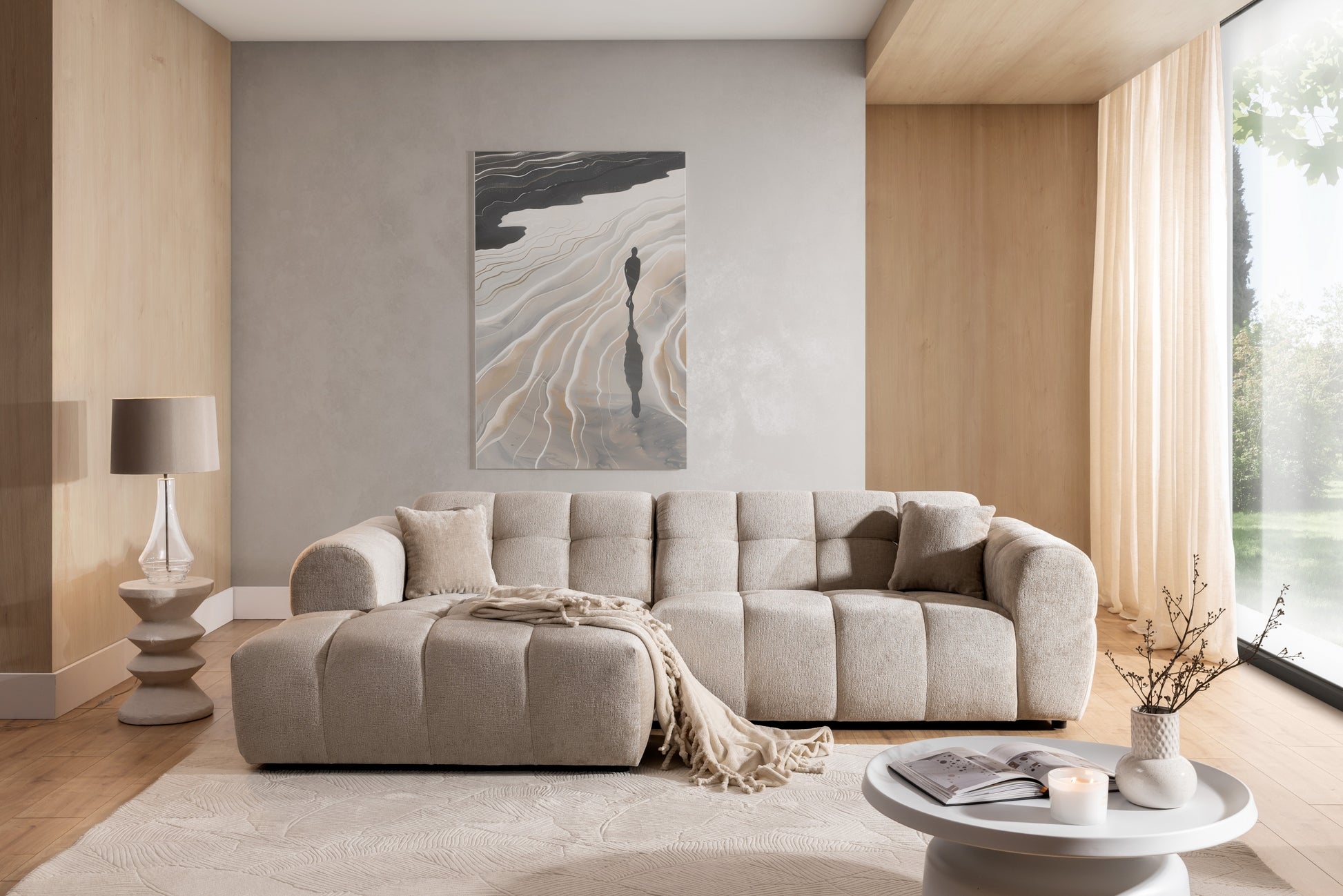 Dīvāns Aler 262/70/152 cm Perfect Harmony 07 - N1 Home