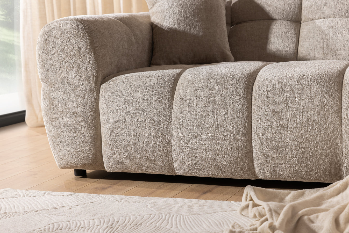 Dīvāns Aler 262/70/152 cm krēms - N1 Home