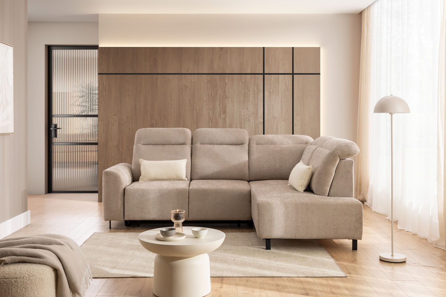 Dīvāns Mago 261/100/194 cm Sierra 744