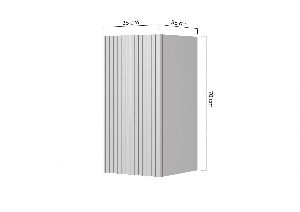 Izglītnes skapis AUSTIN 35/70/35 balts - N1 Home