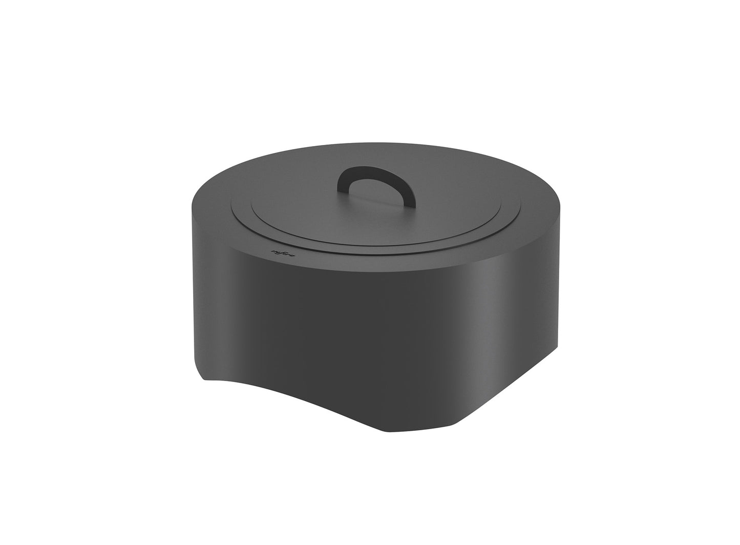 Dārza kamīns Blans Round 70/30; 100/30 cm melns - N1 Home