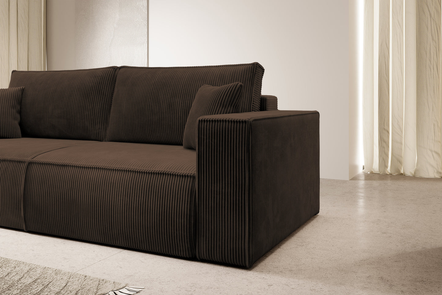 Dīvāns Fireza 275/102/85 cm Poso 06 - N1 Home