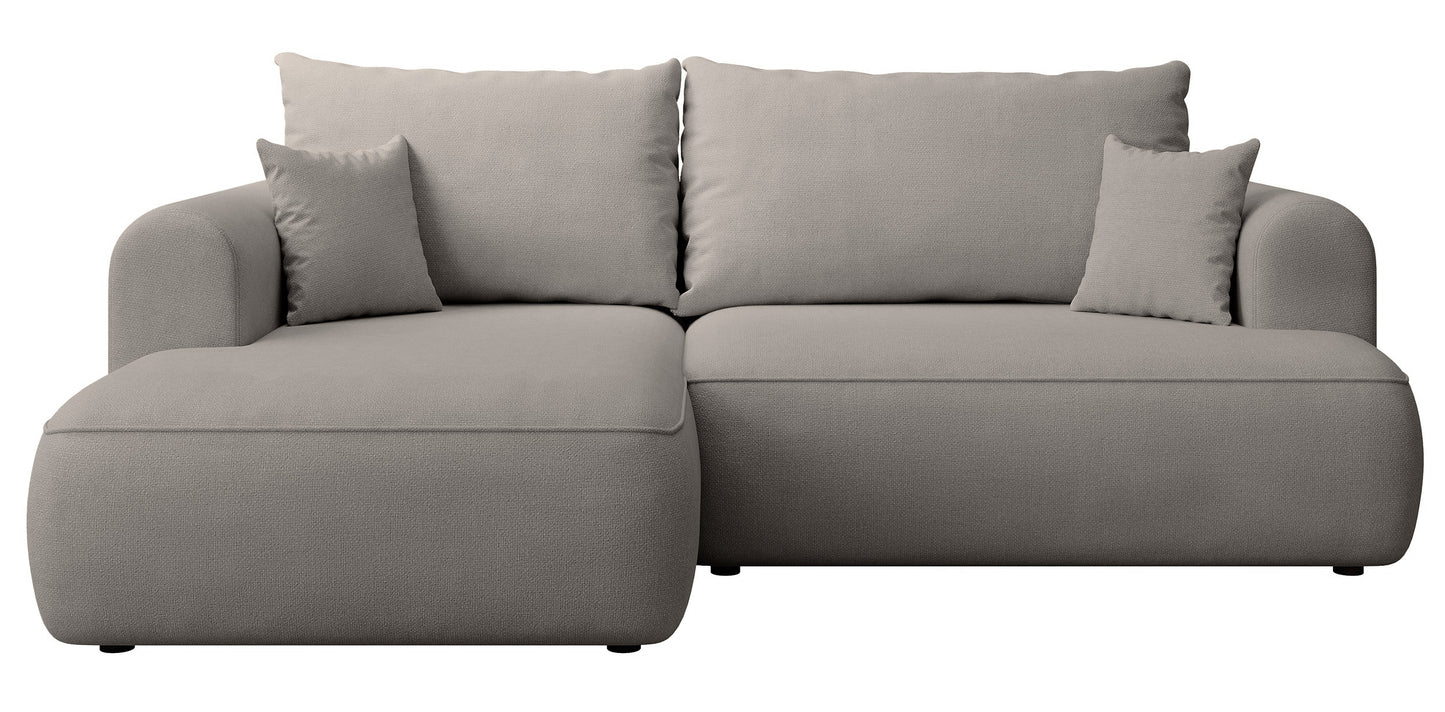 Dīvāns Ovors mini 239/93/156 cm Storm 09 - N1 Home