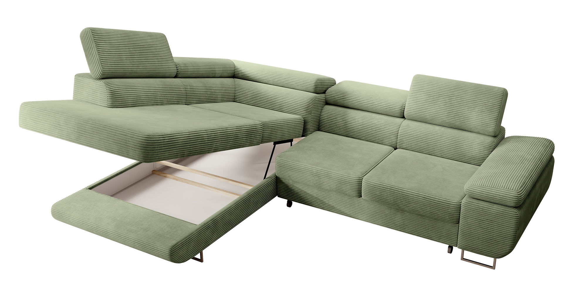 Dīvāns Steva 90/275/203 cm Poso 47 - N1 Home