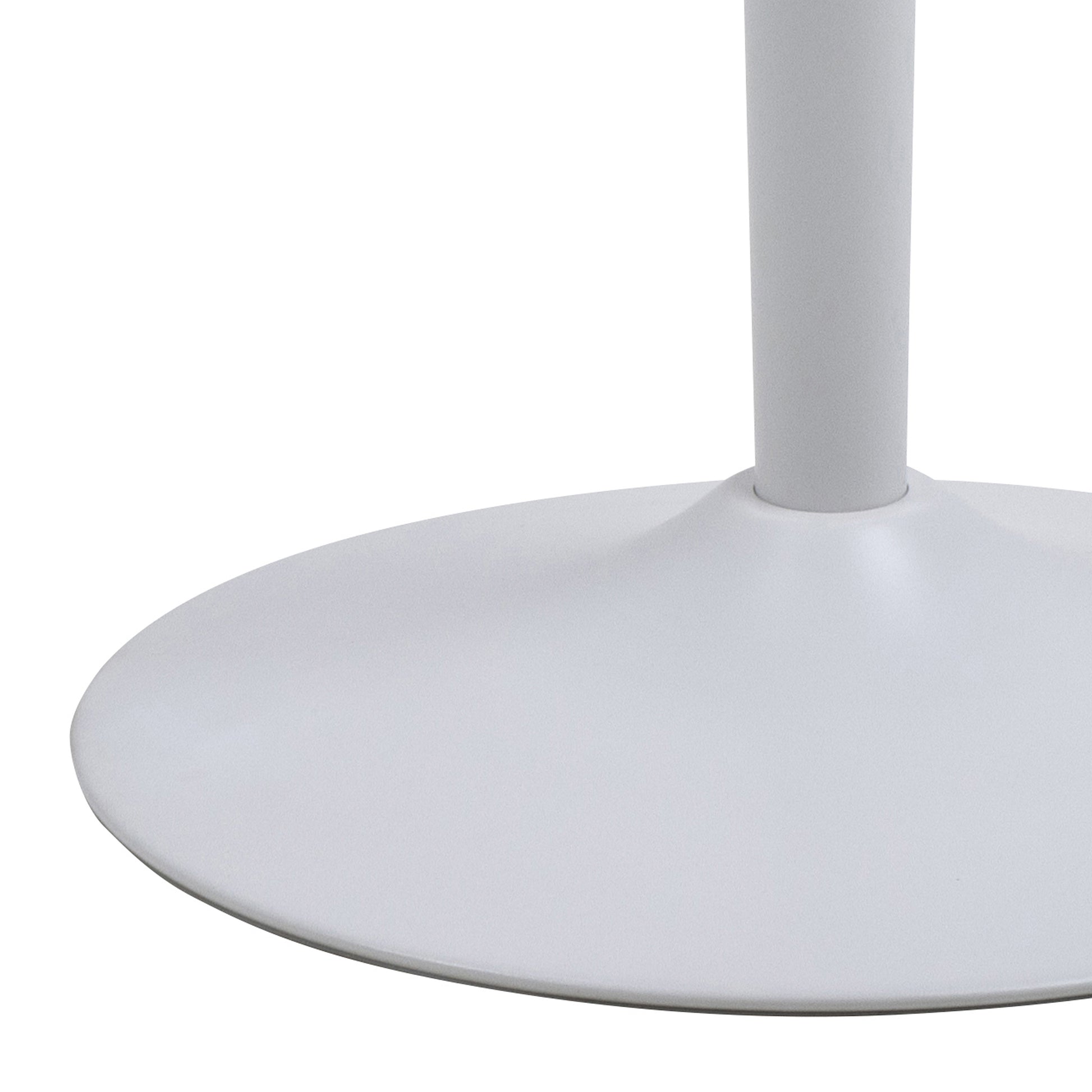 Bāra galds Roši 80/80/105 cm balts - N1 Home