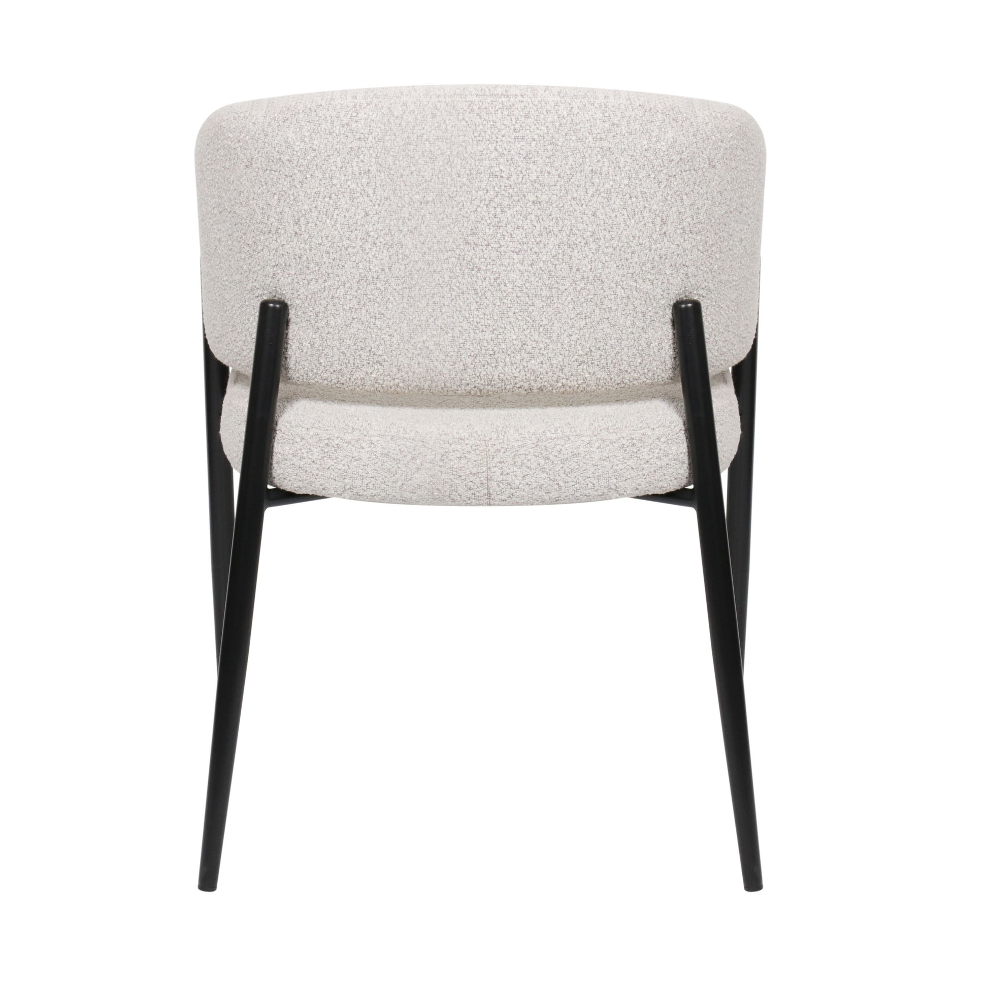 Krēsls Resil 82/57/58 cm pelēks-bēšs bukle - N1 Home