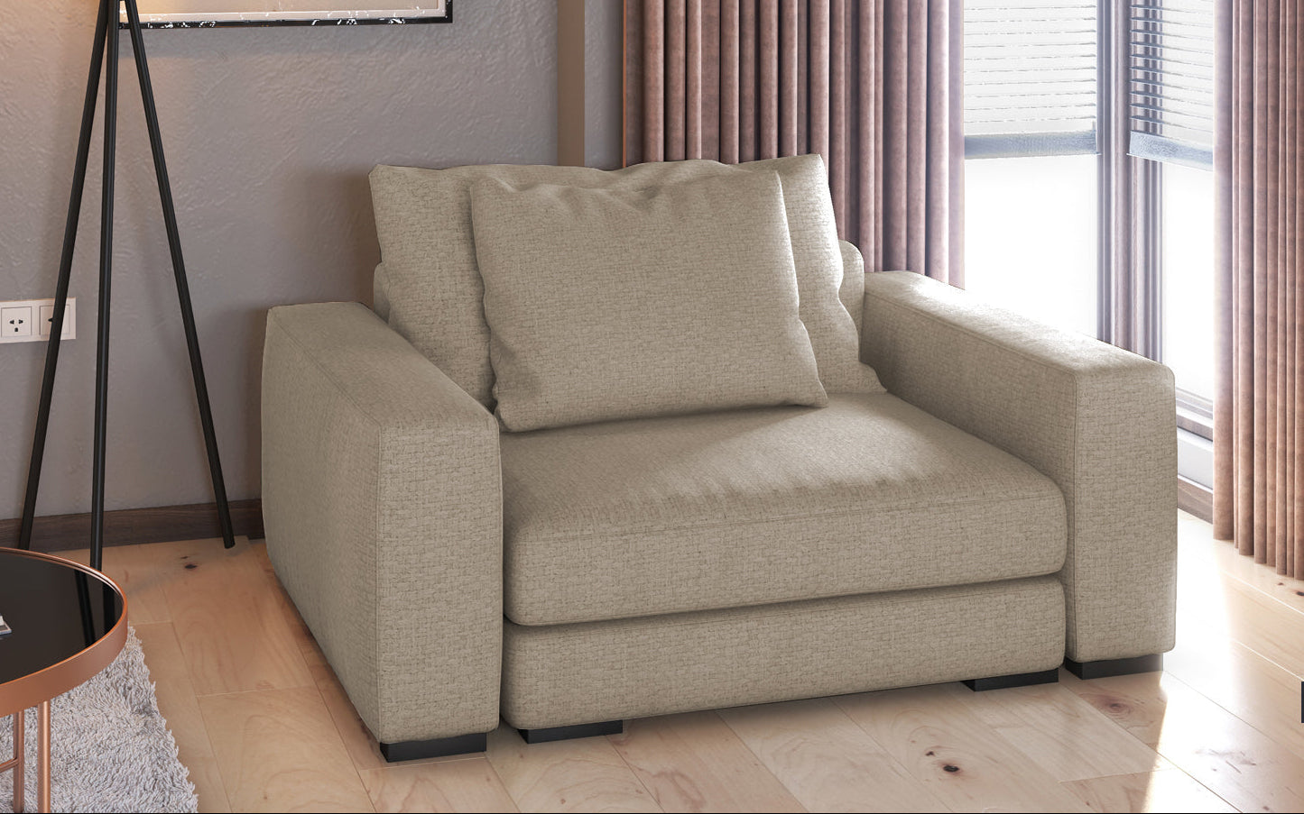 Krēsls Milia 87/141/115 cm Storm 09