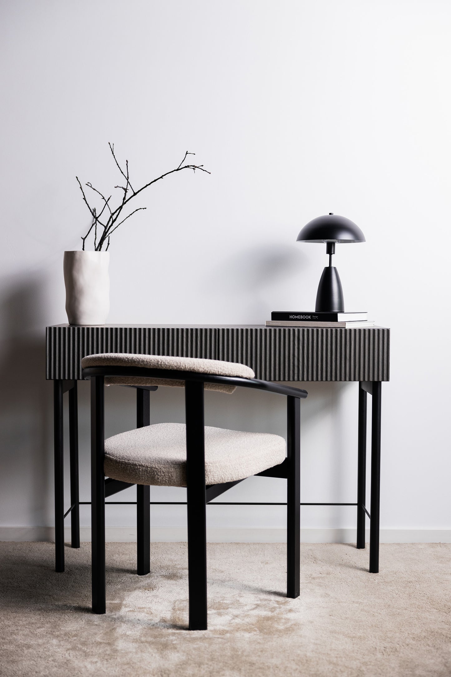 Krēsls Finis 73/56/55 cm eļļots ozols/bēšs buklē - N1 Home