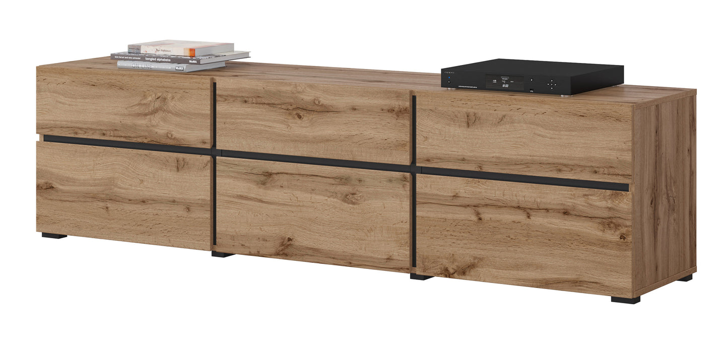 Kumode Kruzat 180/48/40 cm Votan ozols