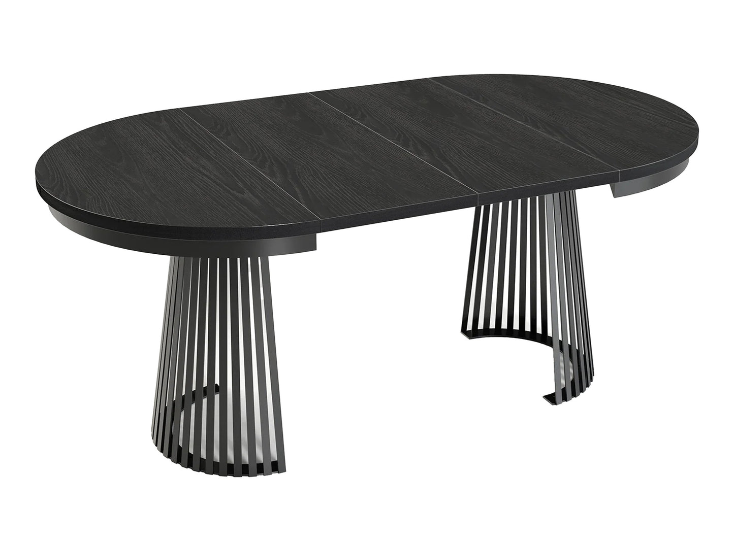 Galds Garid 76/100-180/100 cm melns - N1 Home