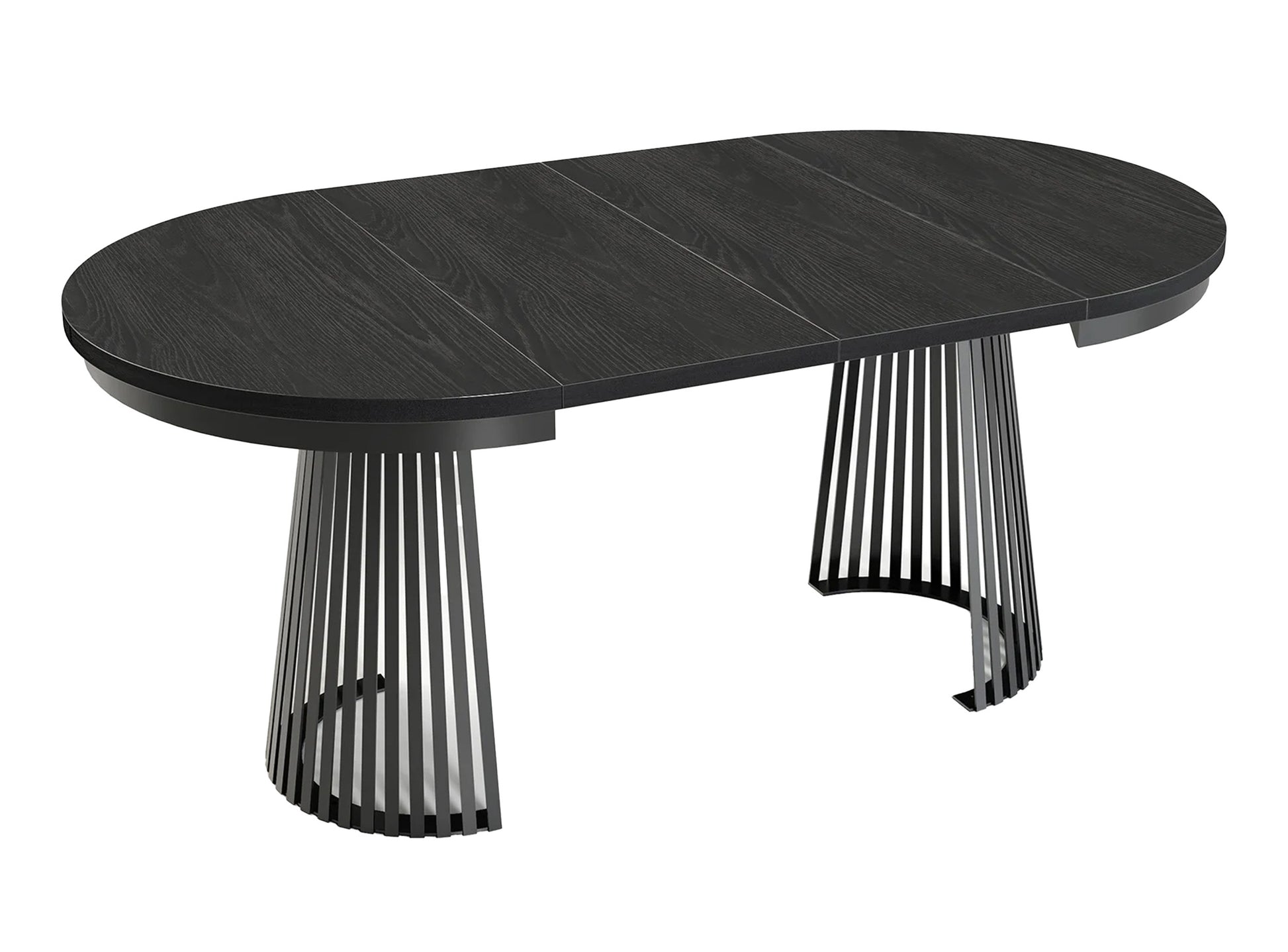 Galds Garid 76/100-180/100 cm melns - N1 Home