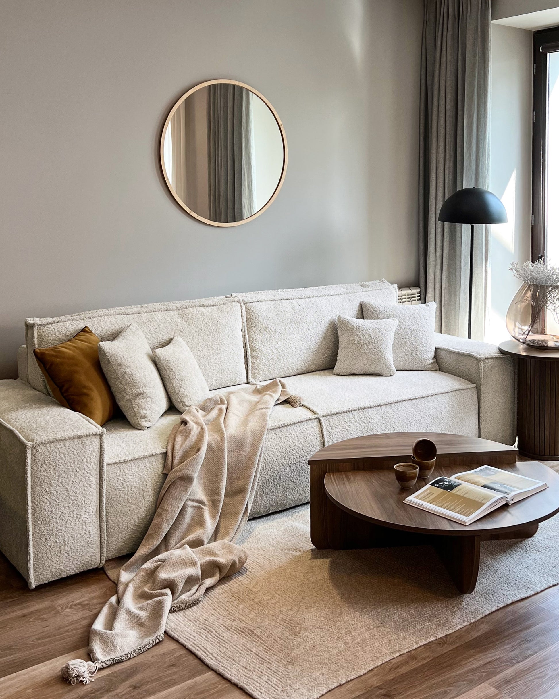 Dīvāns Fireza 275/102/85 cm Abriamo 4 - N1 Home