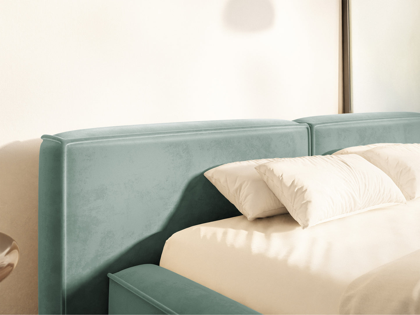 Gulta Tilas low 140/160/180/200x200 cm Bluvel 74 - N1 Home