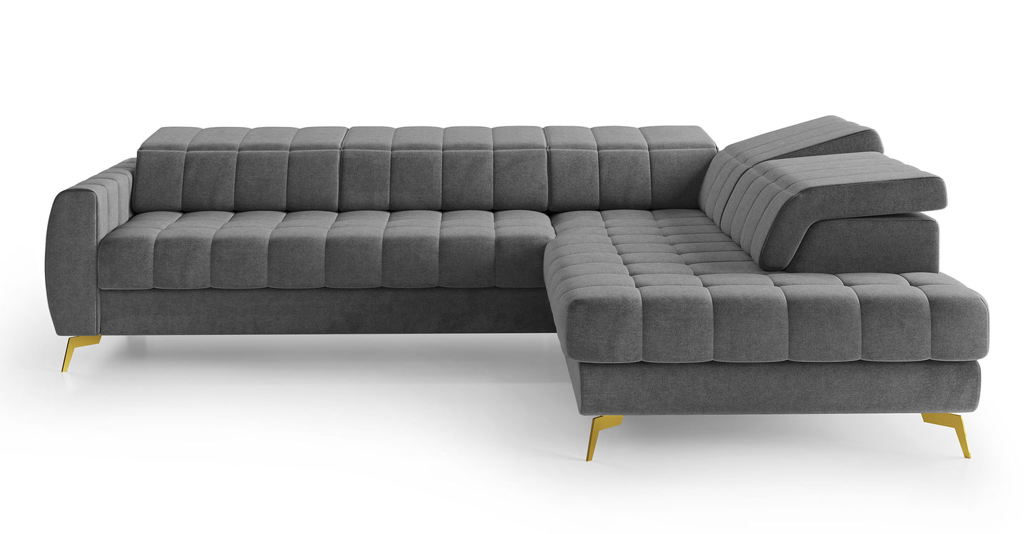 Dīvāns Perso 70/263/208 cm Castel 93 - N1 Home