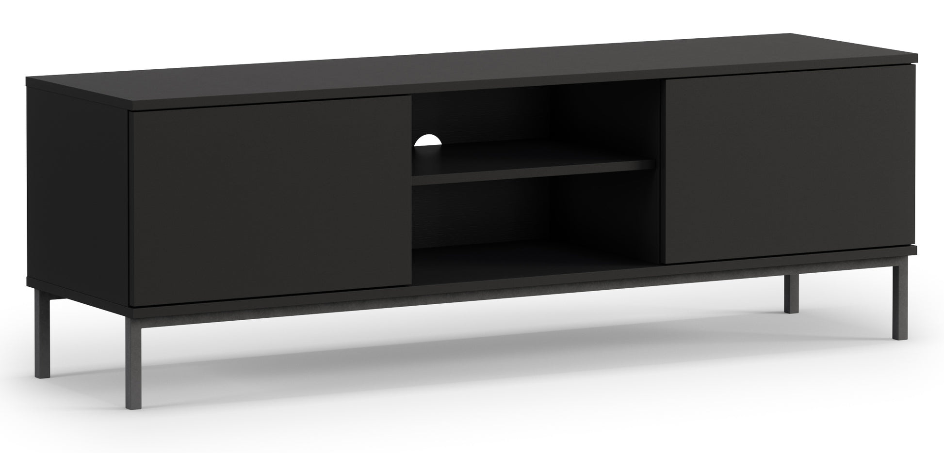 TV skapis Polka 50/150/41 cm melns - N1 Home