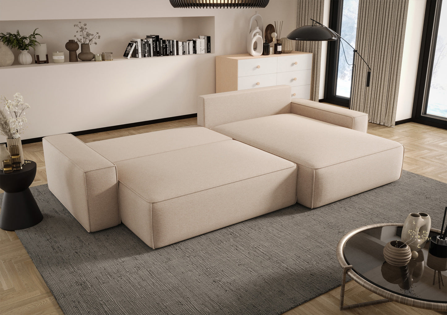 Dīvāns Larosh 85/280/185 cm Aragon 03