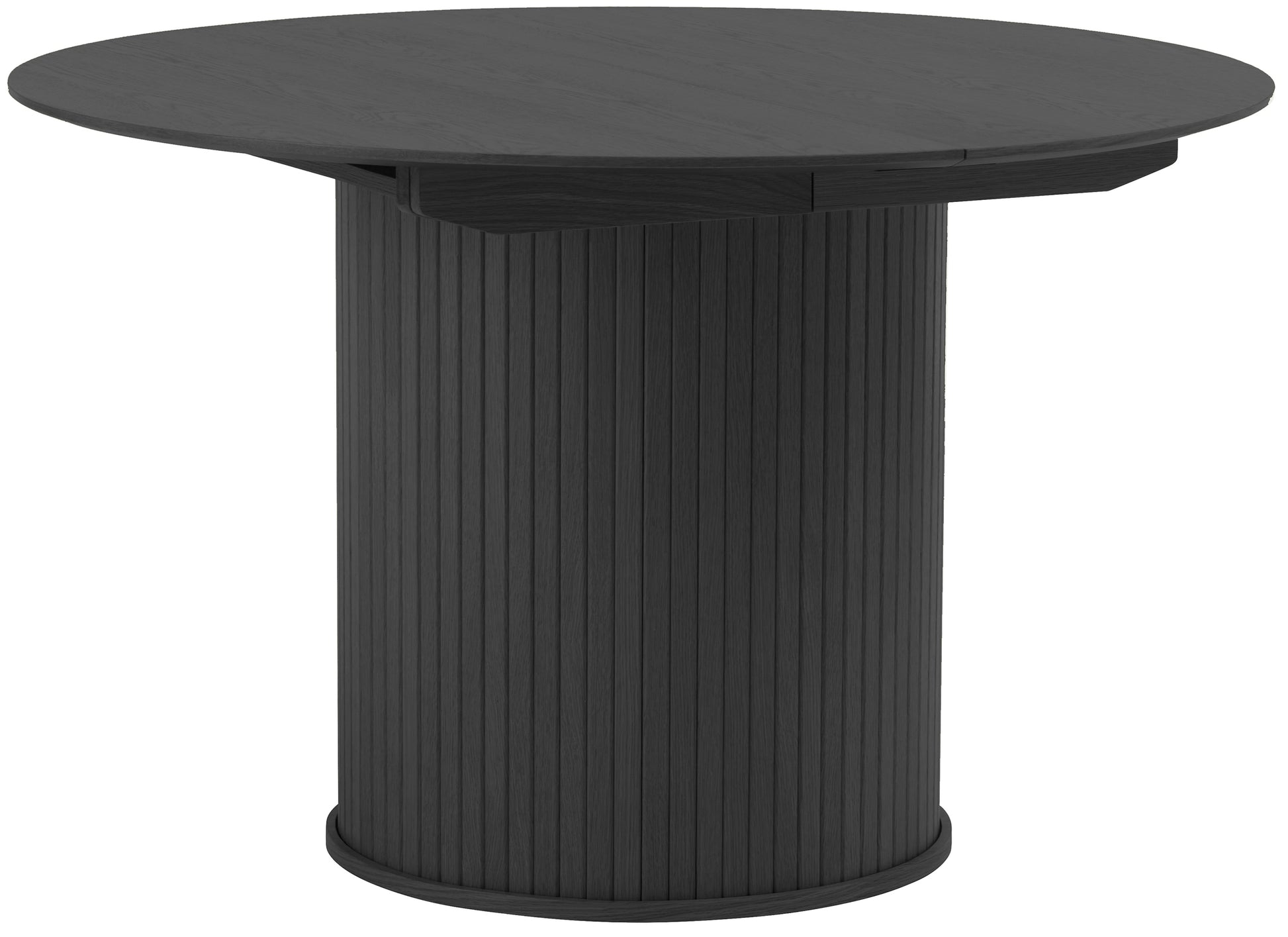 Galds Gativs 75/167/120 cm melns ozols - N1 Home