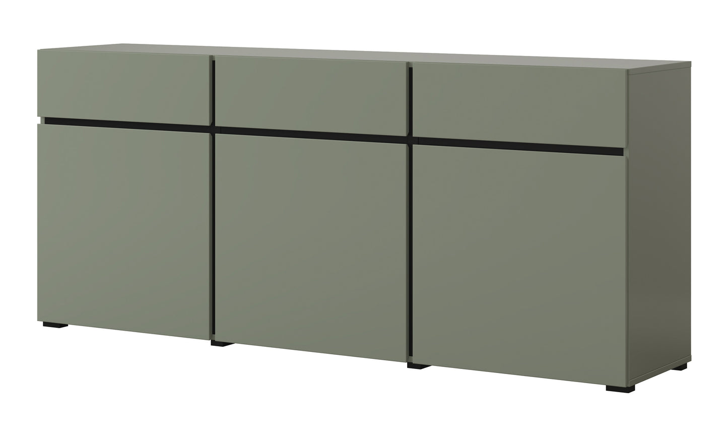 Kumode Kruzat 180/78/40 cm zaļs