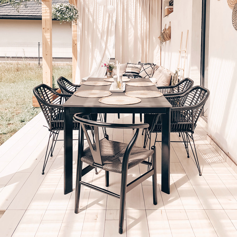 Krēsls Viker 71/54/42 cm melns - N1 Home