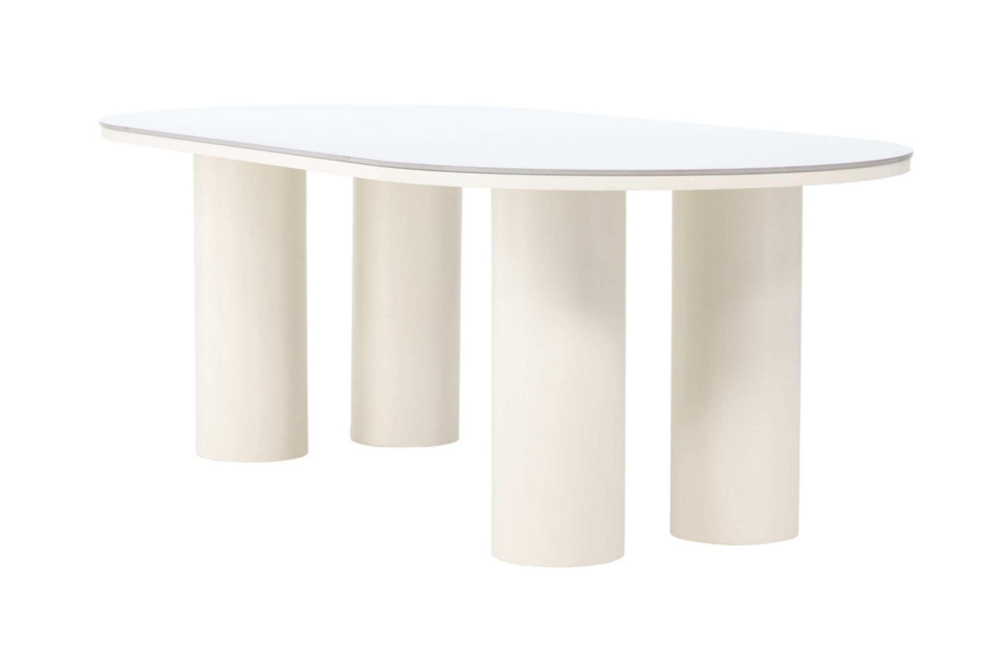 Galds Adula 74/220/110 cm balts - N1 Home