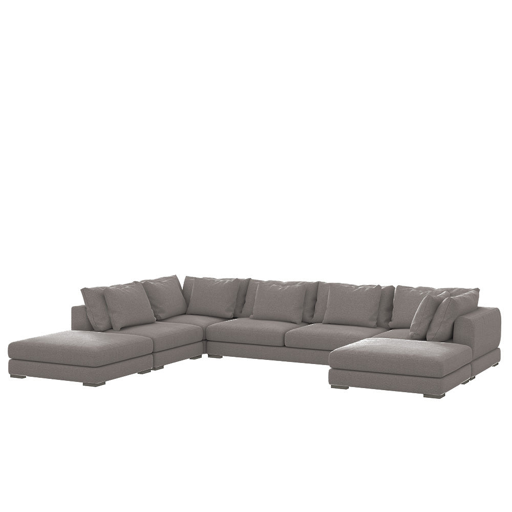 Dīvāna Milia U 87/429/307 cm Storm 97 - N1 Home