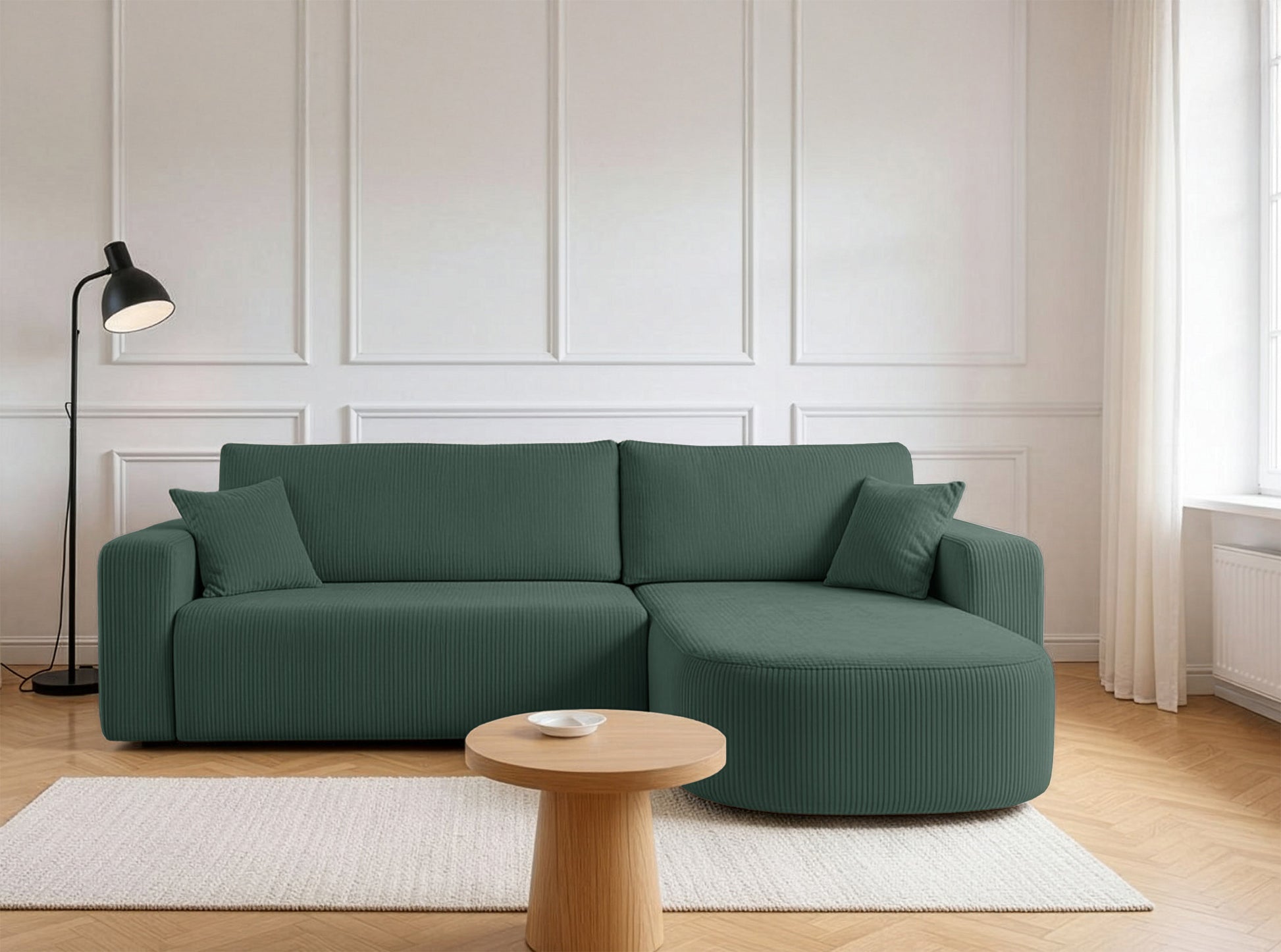 Dīvāns Teos 85/275/170 cm Poso 14 - N1 Home