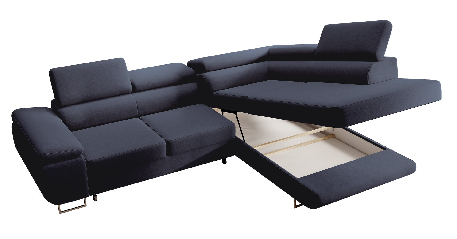 Dīvāns Steva 90/275/203 cm Castel 79 - N1 Home