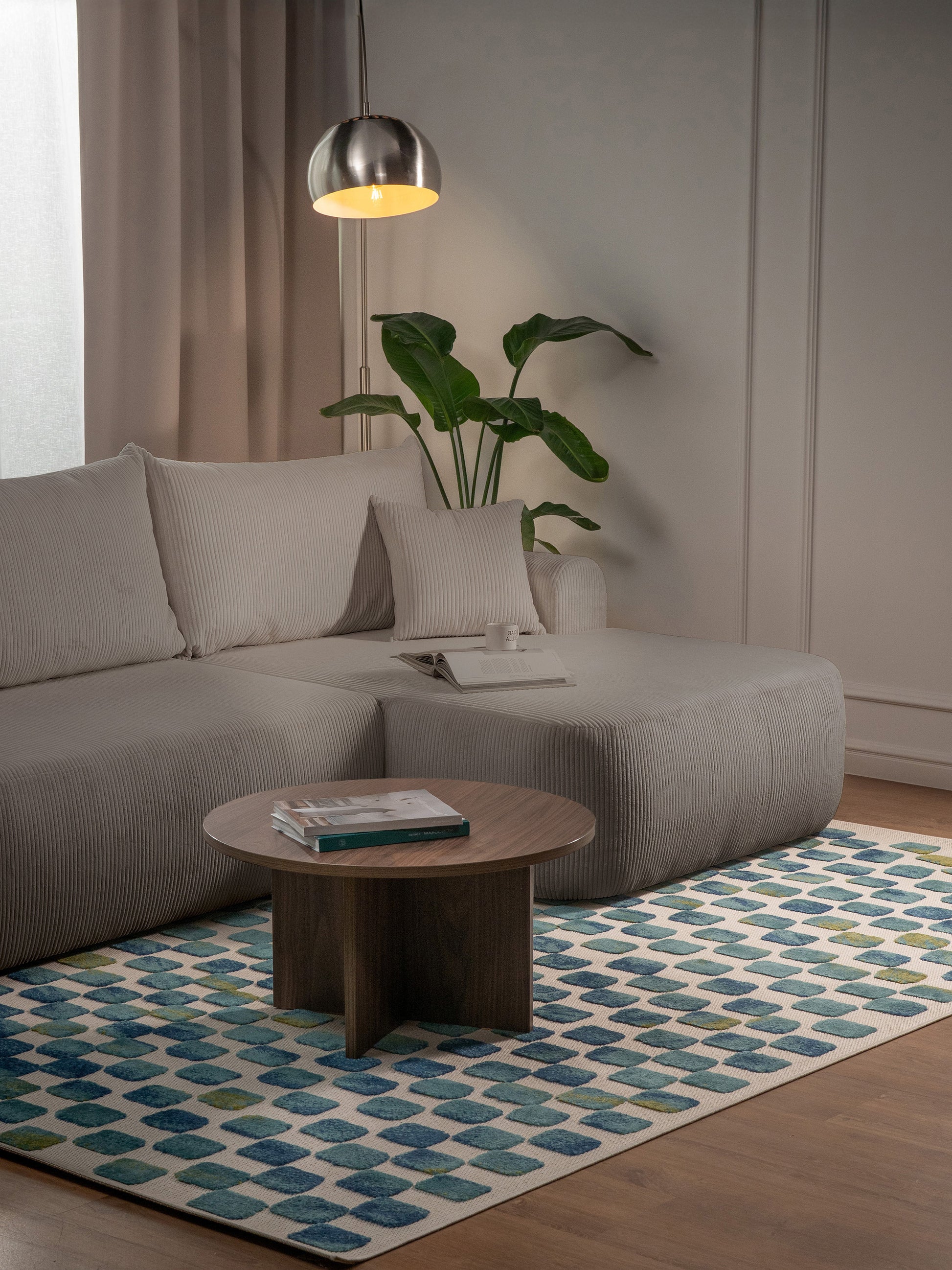 Dīvāns Ovors 93/260/165 cm Lincoln D 09 - N1 Home