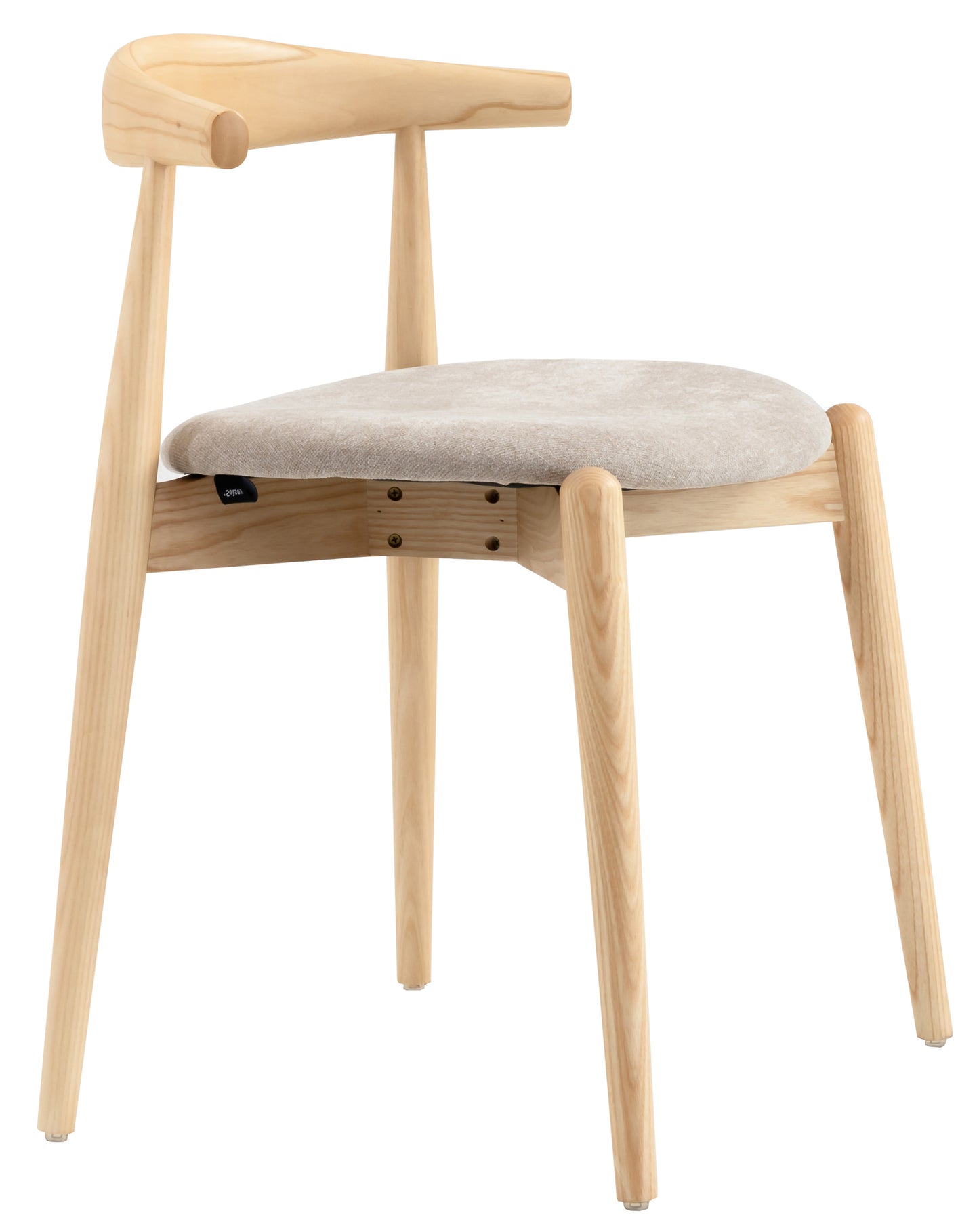 Krēsls Pera 72/51/56 cm bēšs/ozols - N1 Home