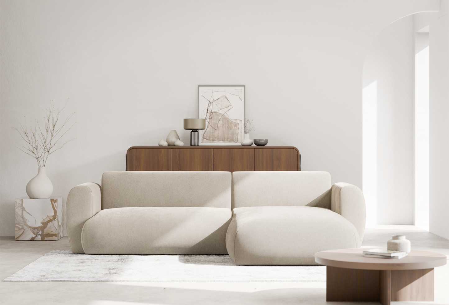 Dīvāns Emil 74/262/156 cm Misterio 03