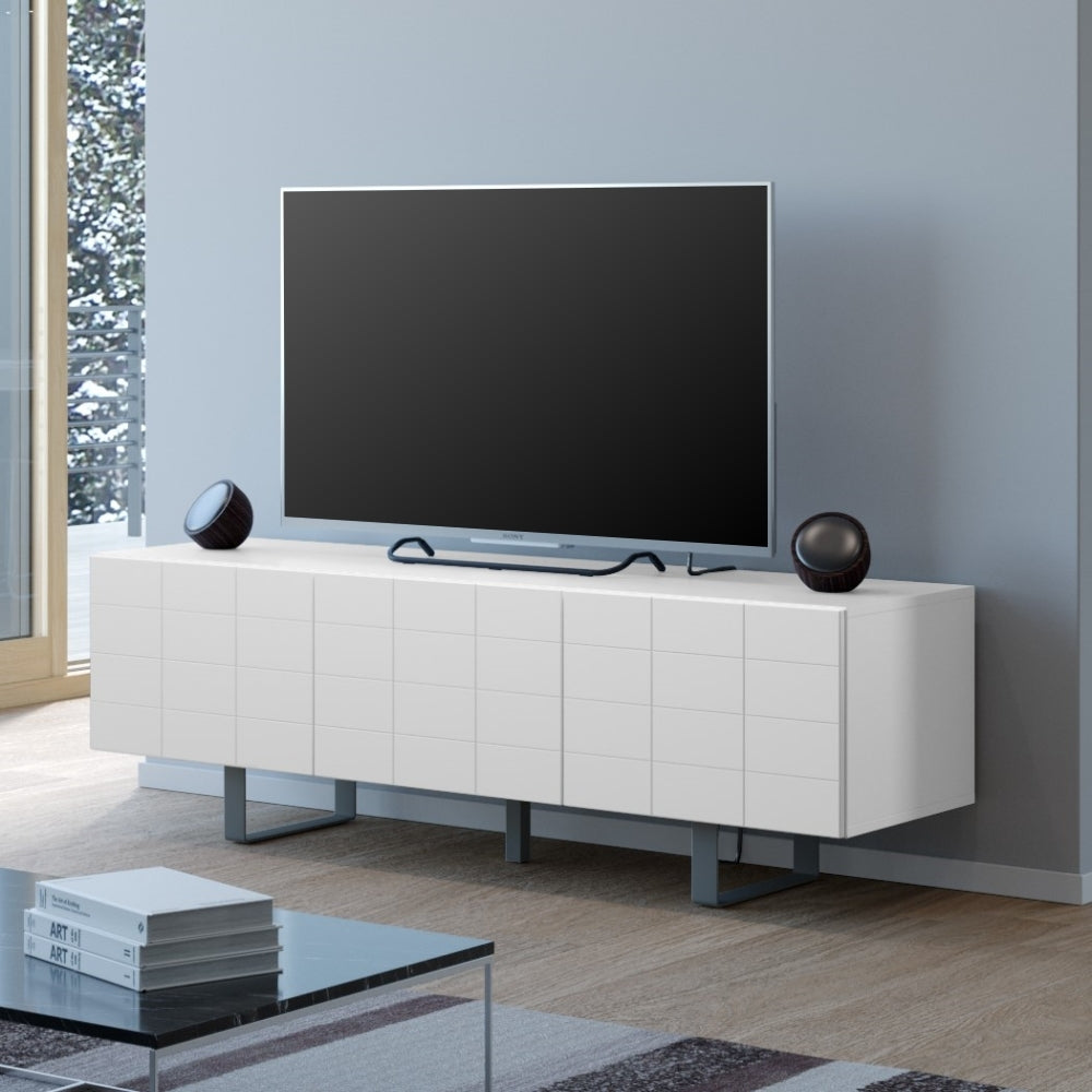 TV skapis Gontal 165/52/45 cm balts