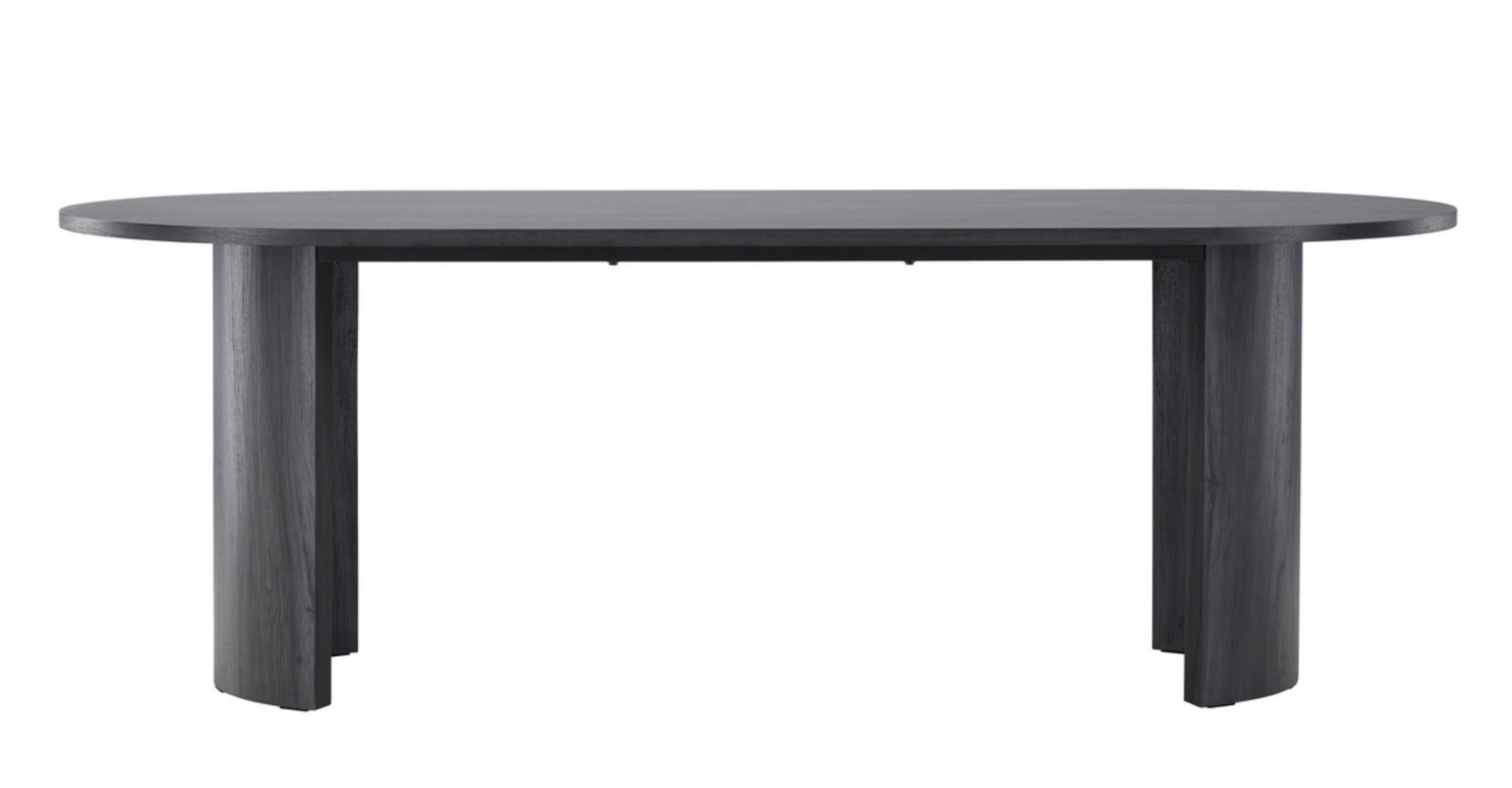 Galds Grundar 75/100/220 cm melns - N1 Home