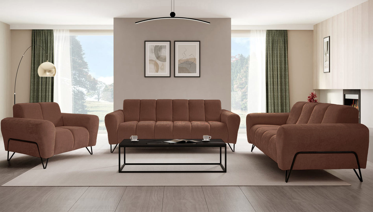 Dīvāns Volio 83/160/98 cm Storm 54 - N1 Home