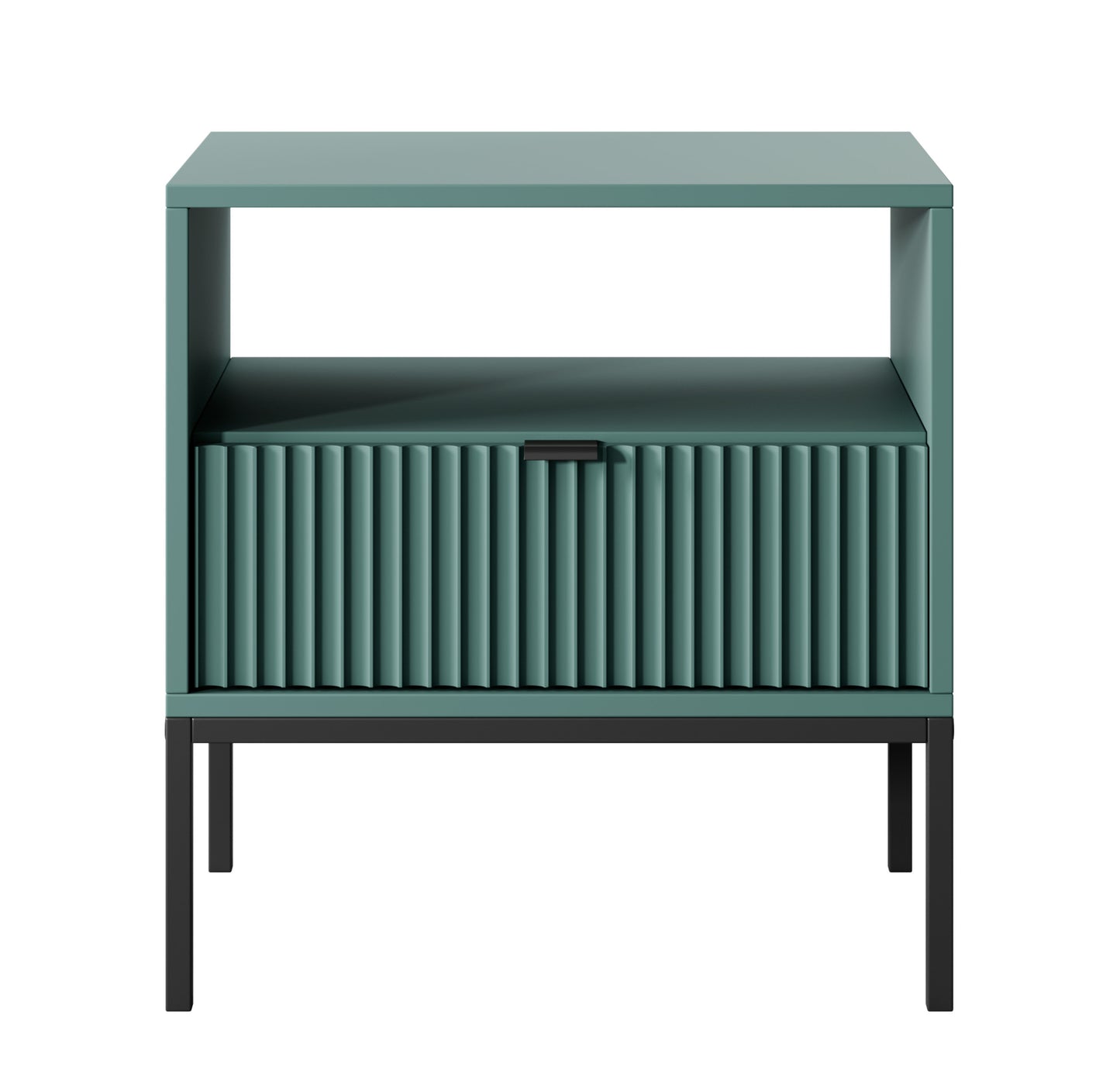 Naktsskapītis NV 54x39x56 cm olīves/melns