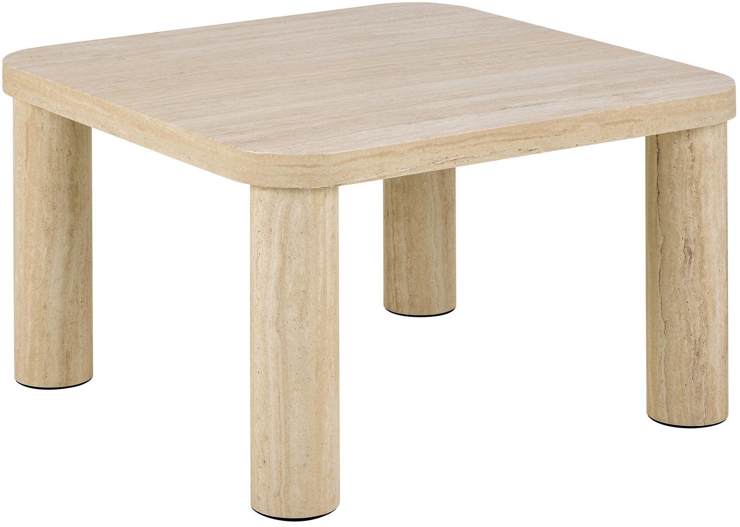 Kafijas galds Soretto 60/60/36 cm Travertīns - N1 Home