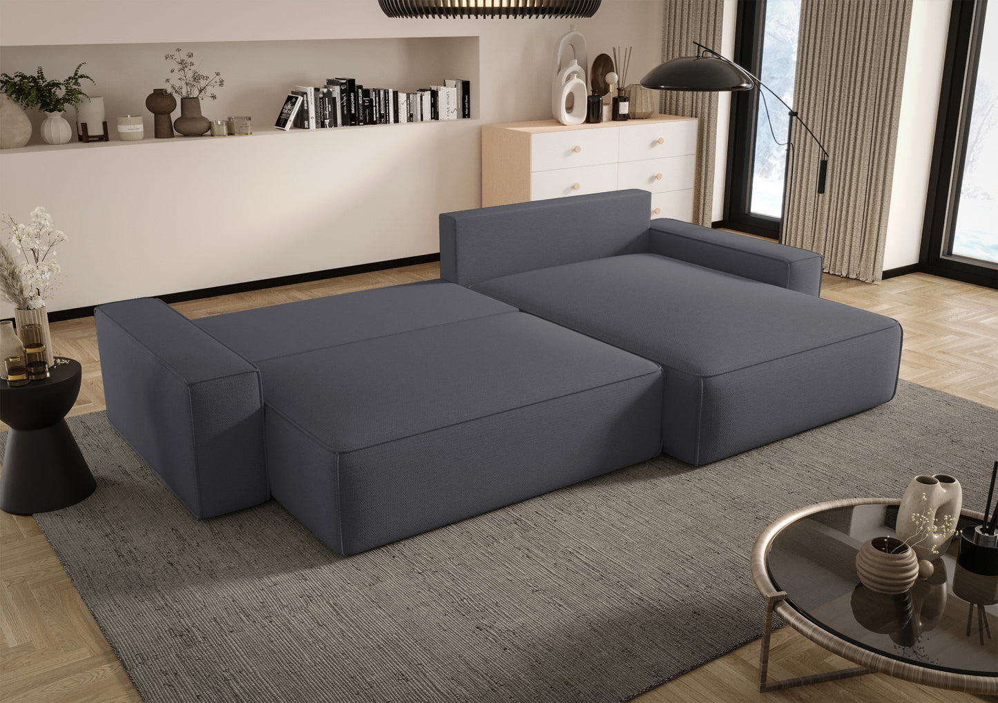 Dīvāns Larosh 85/280/185 cm Aragon 93