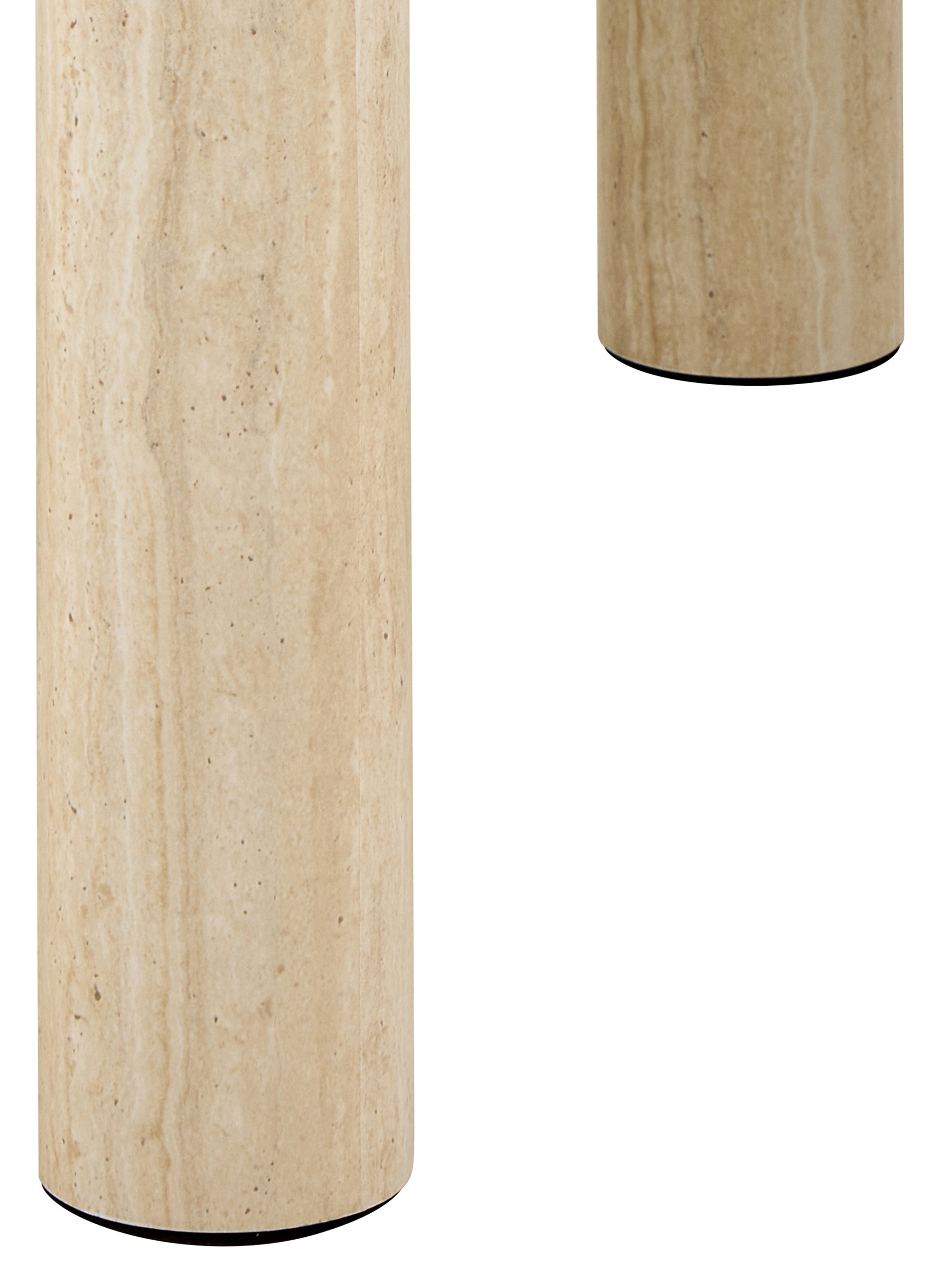 Kafijas galds Soretto 60/60/36 cm Travertīns - N1 Home