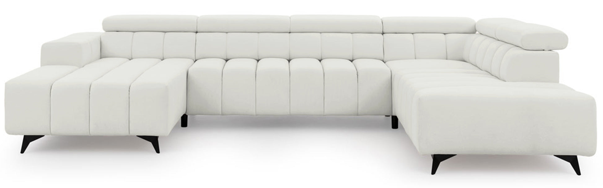 Dīvāns Roggus U 79/356/234 cm Sicuro 60 - N1 Home