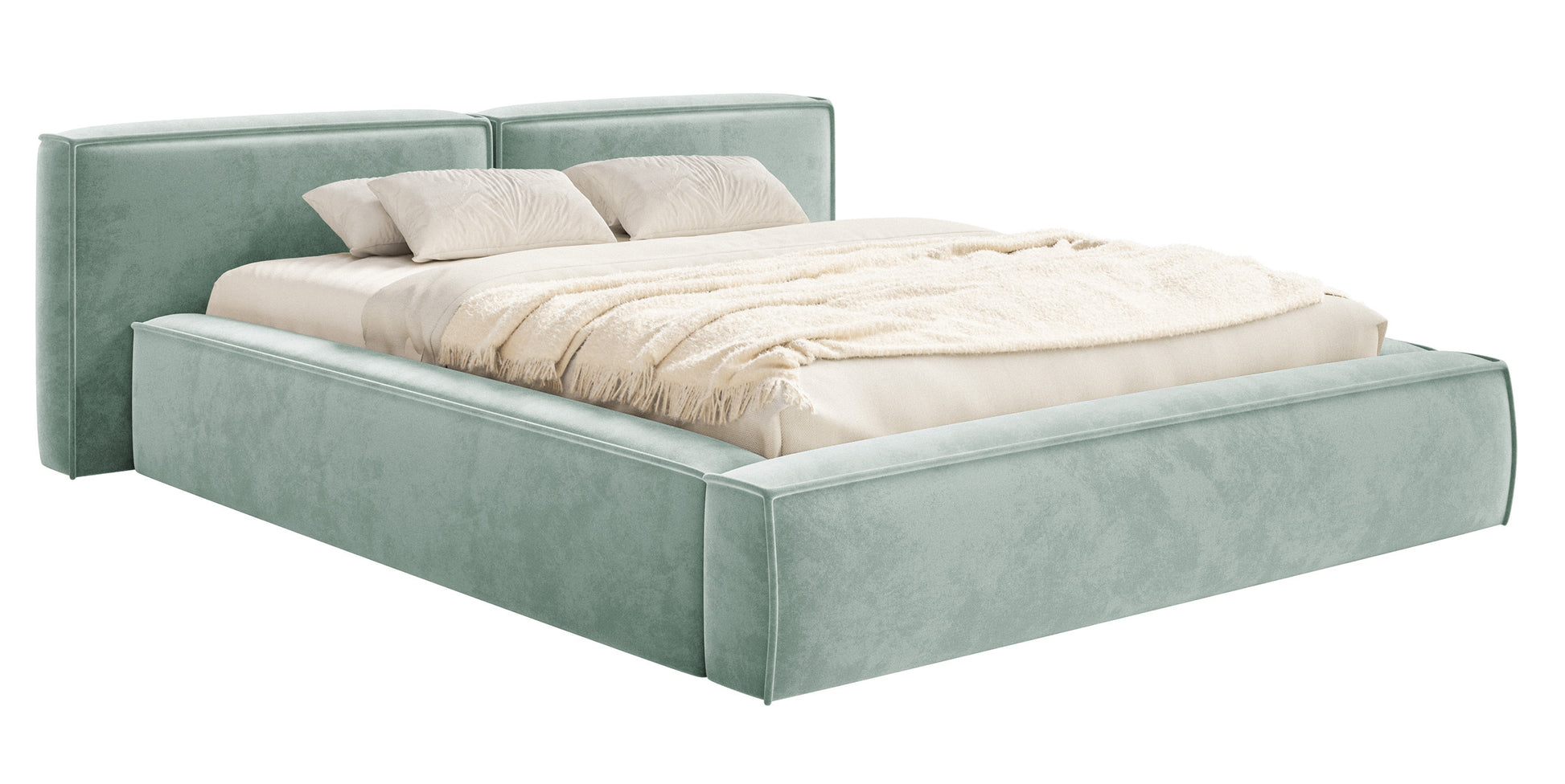 Gulta Tilas low 140/160/180/200x200 cm Bluvel 74 - N1 Home