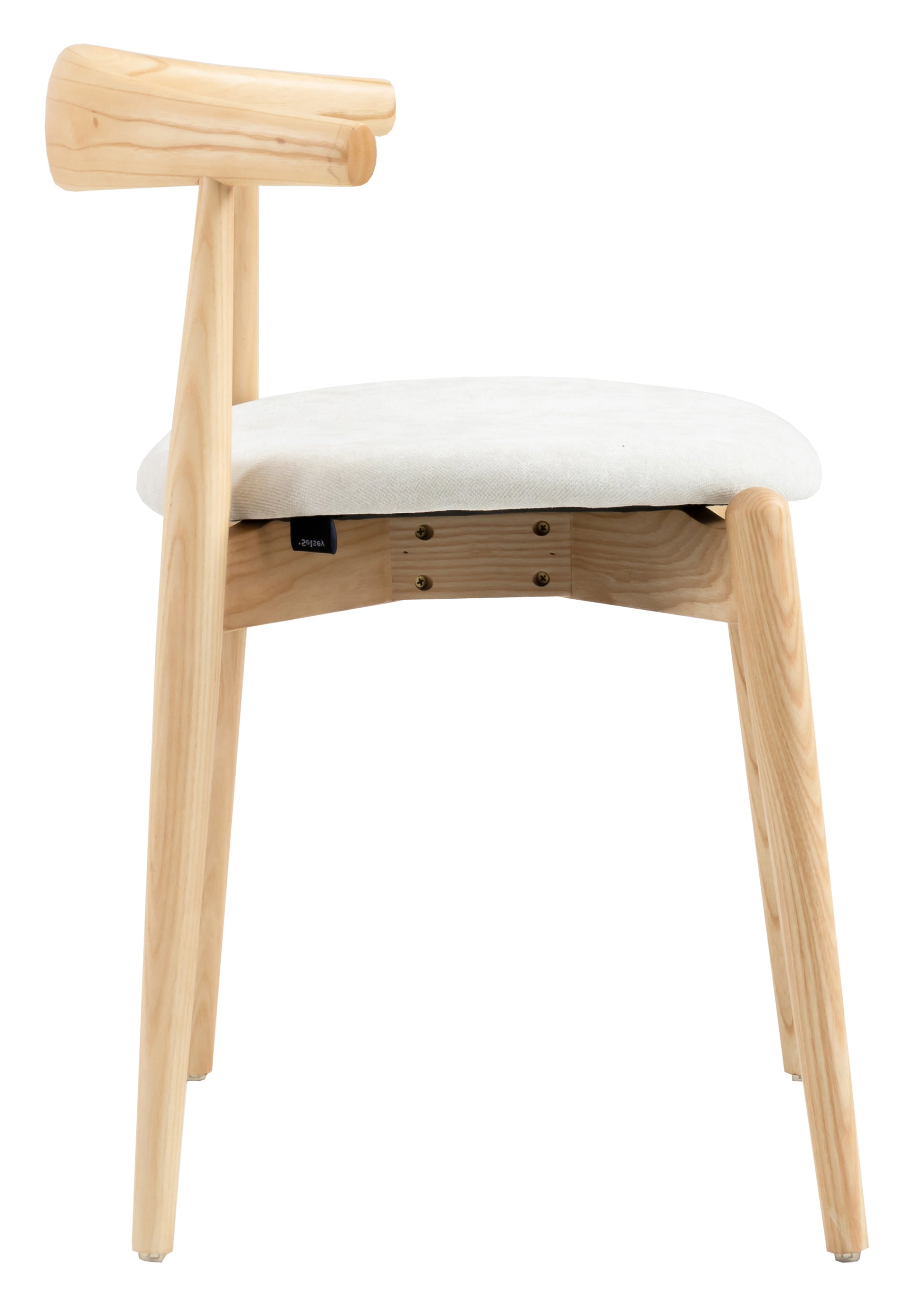 Krēsls Pera 72/51/56 cm krēms/ozols - N1 Home