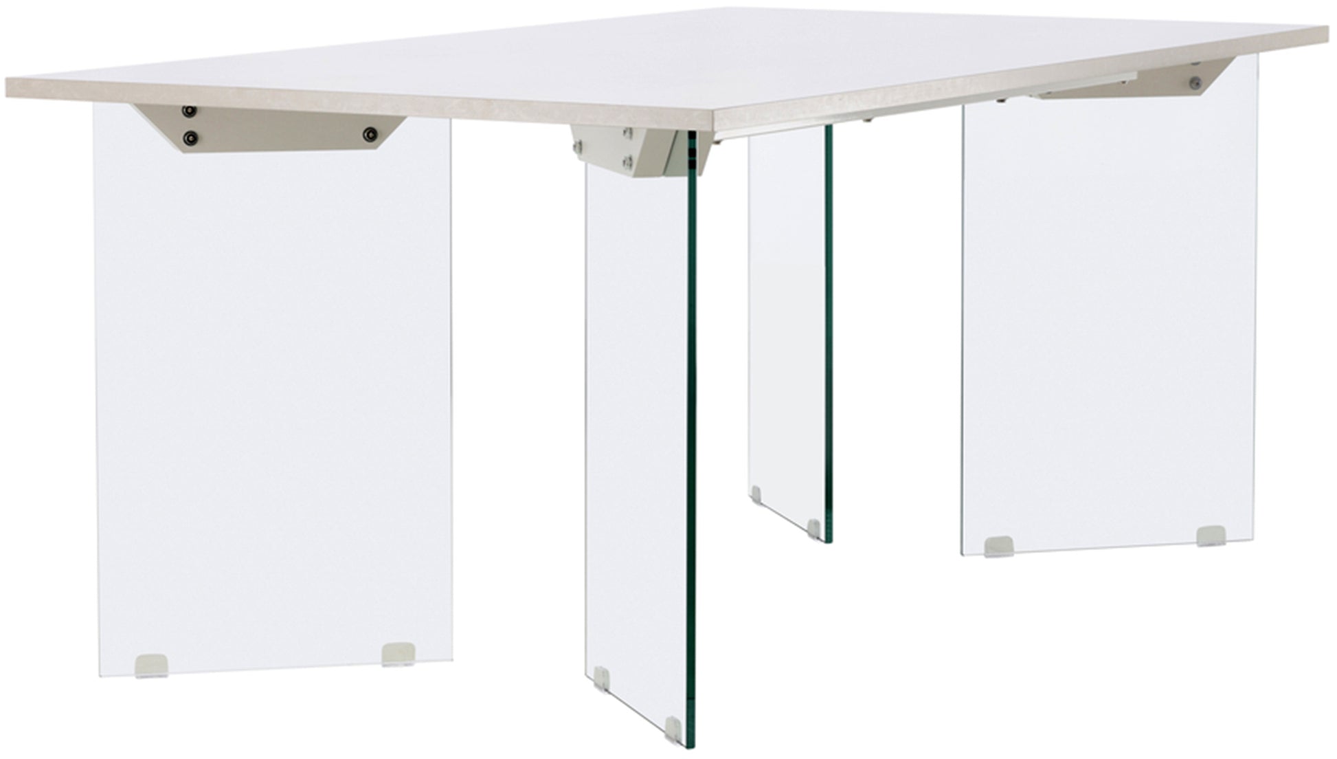 Galds Estils 75/180/72 cm gaiši pelēks - N1 Home