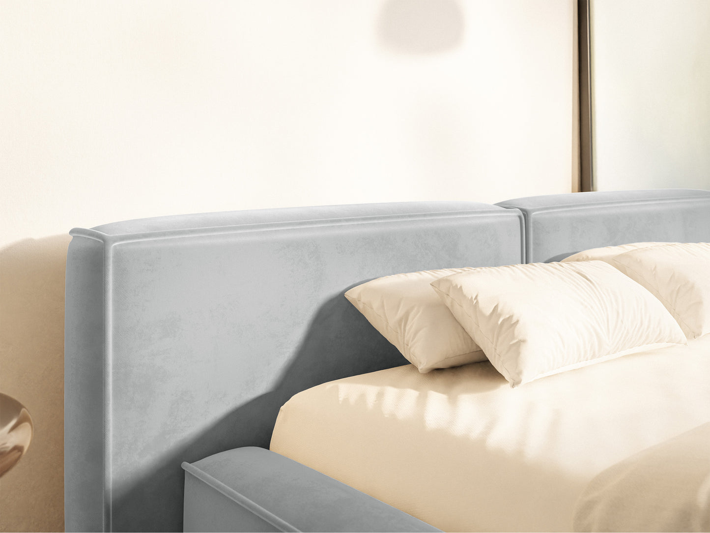 Gulta Tilas low 140/160/180/200x200 cm Bluvel 03 - N1 Home