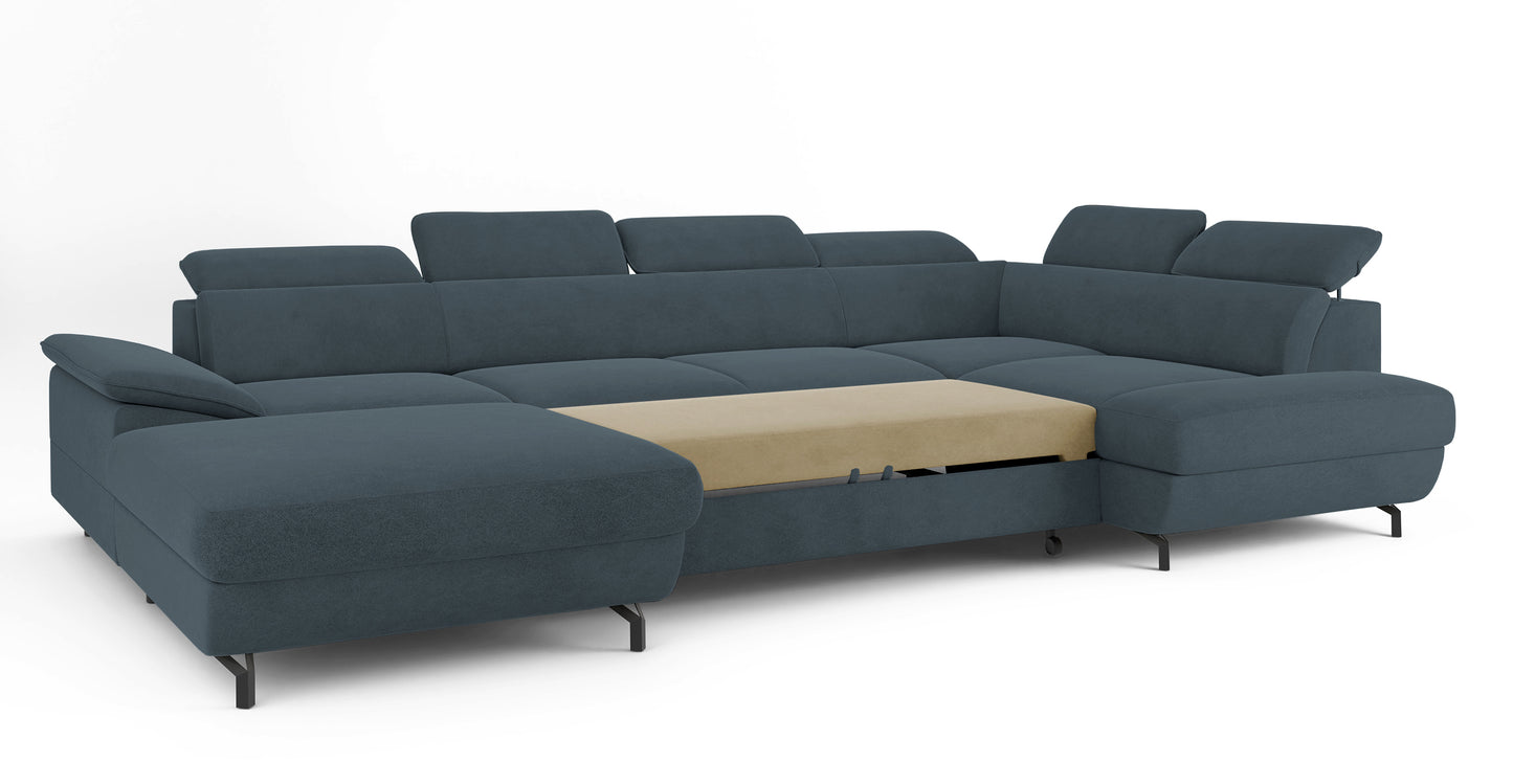 Dīvāns Lamigo U 80/333/203 cm Castel 79