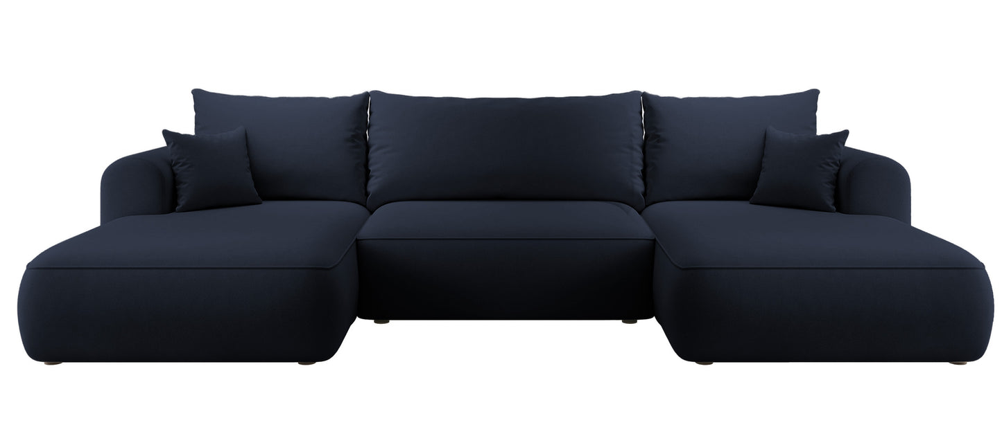 Dīvāns Ovors U 380/95/167 cm Castel 79 - N1 Home