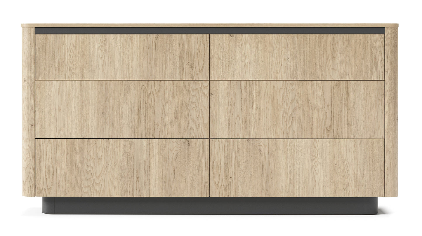 Kumode Torredo 82/163/38 cm Kremona ozols - N1 Home