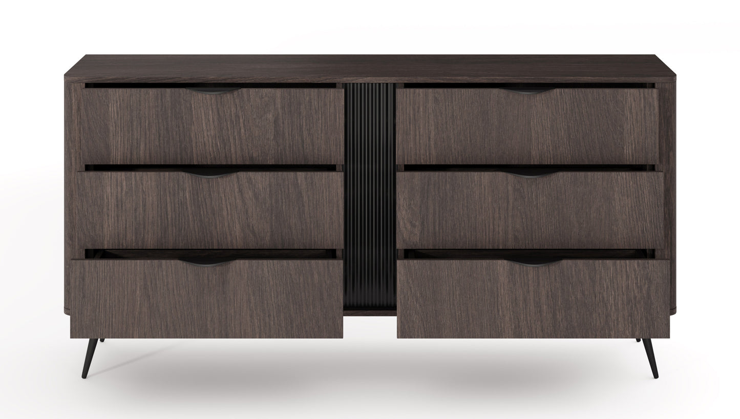 Kumode Verto 81/163/38 cm Dunin ozols