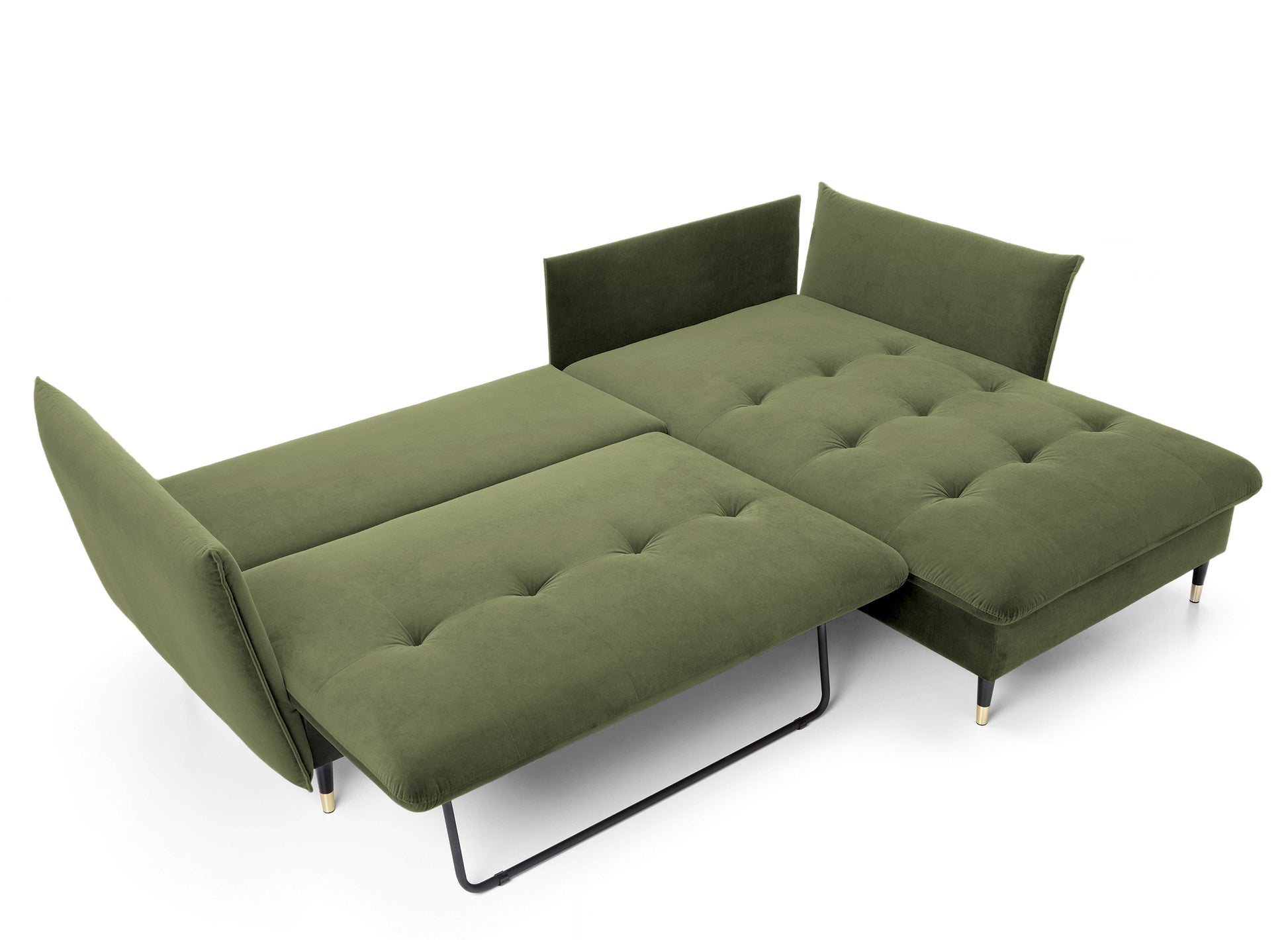 Dīvāns Bazlam 91/258/167 cm Matt Velvet 38 - N1 Home